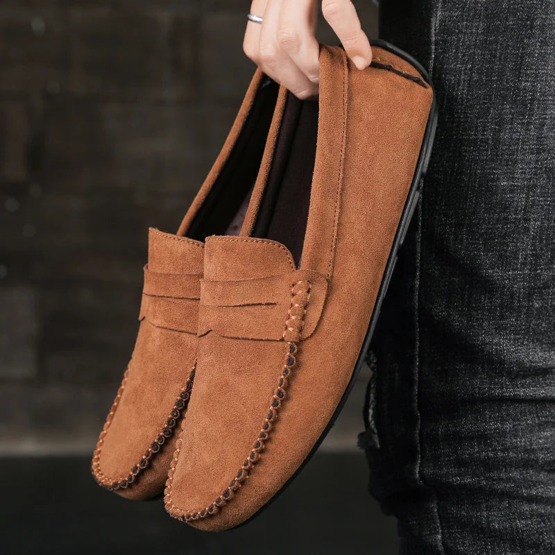Mocassin marron clair