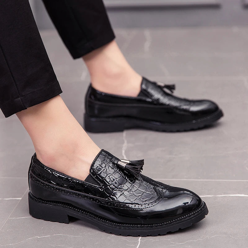 Mocassin bicolore