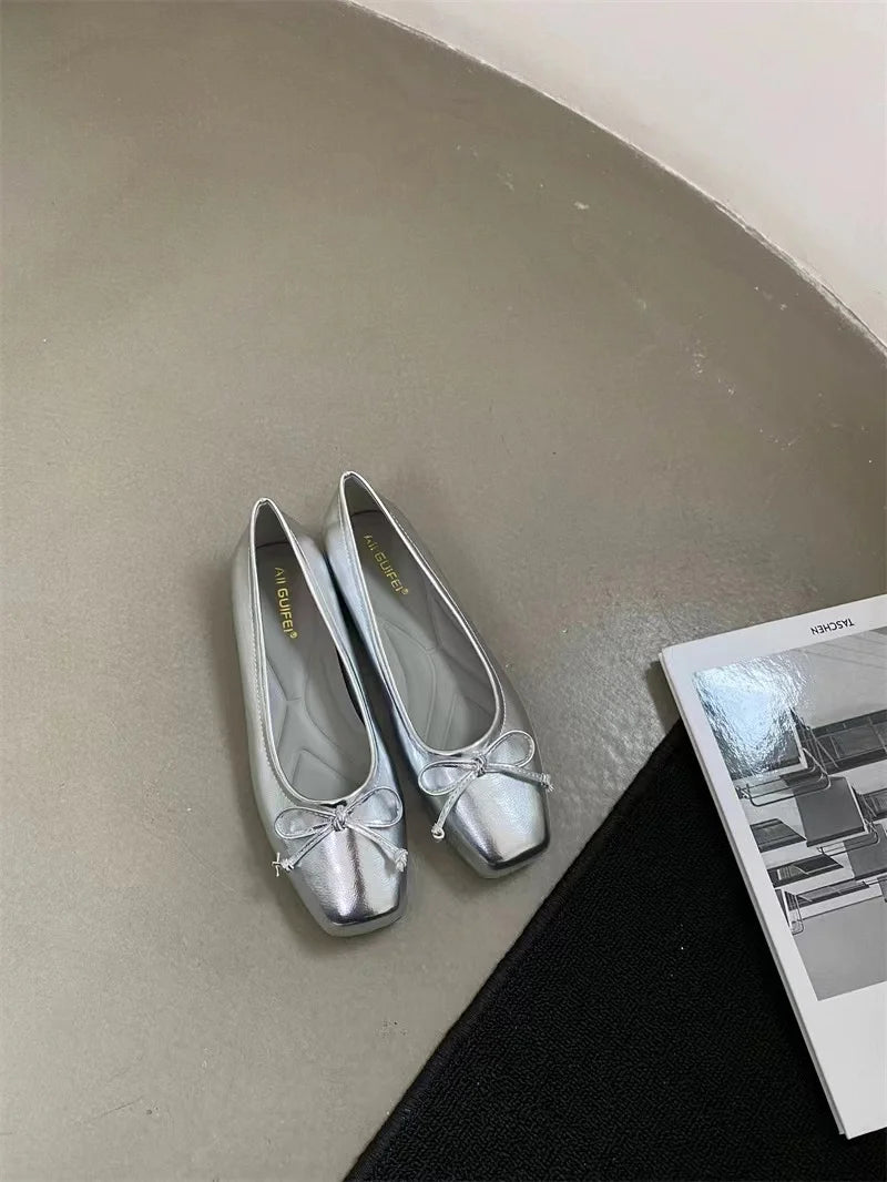Mocassin bout carré