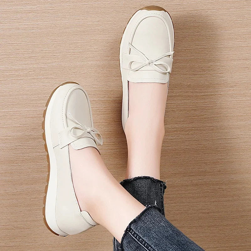 Mocassin confort femme