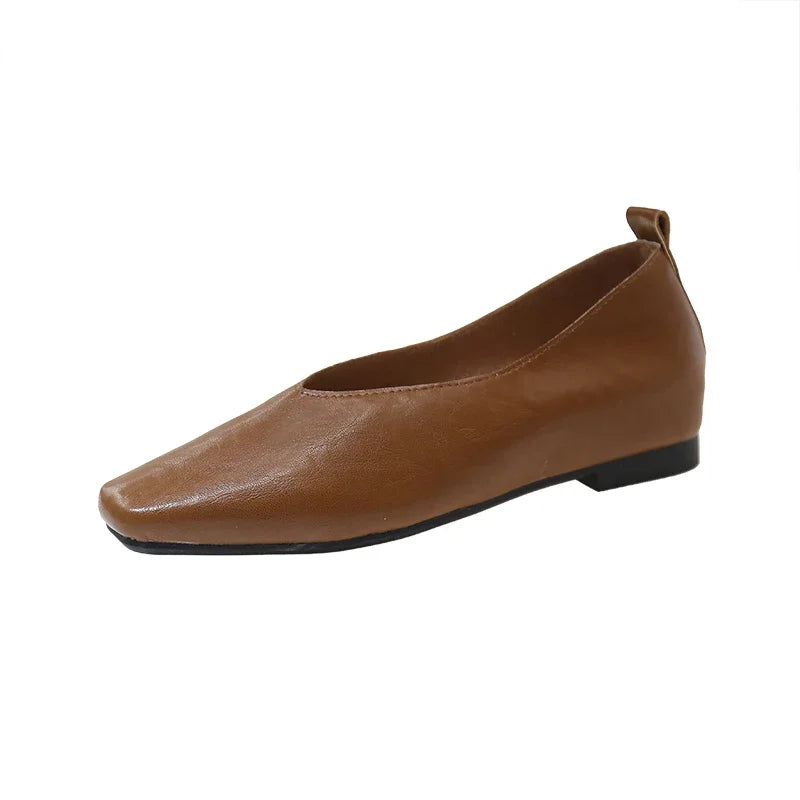 Mocassin femme doré