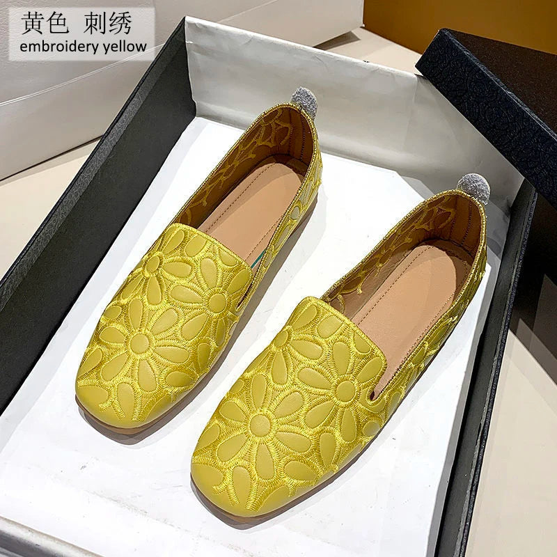 Mocassin jaune