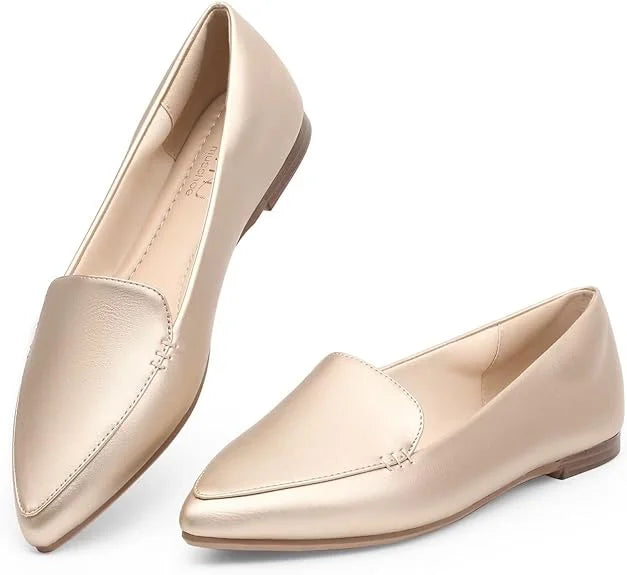 Mocassin python femme