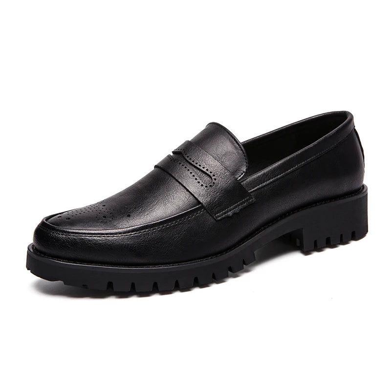 Mocassin semelle commando