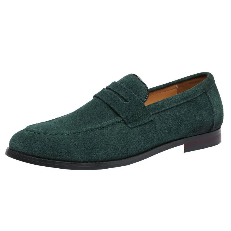 Mocassin suede homme