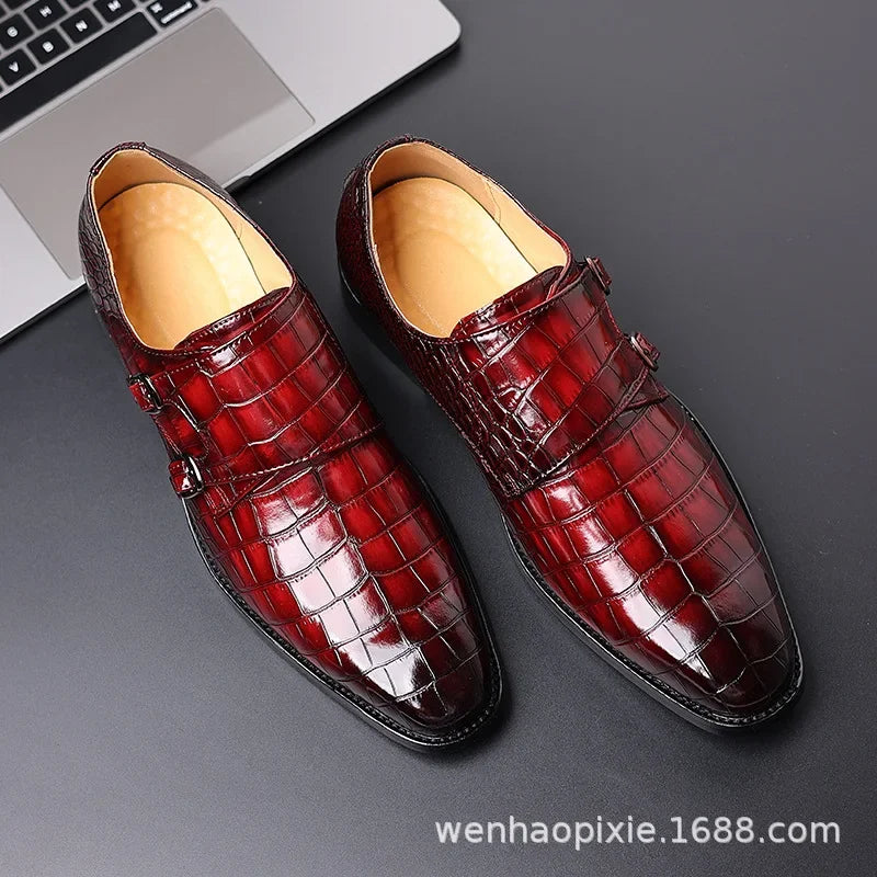 Mocassin croco
