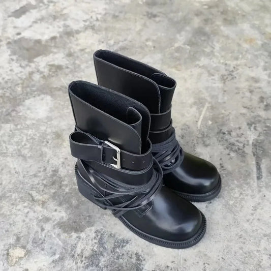 Bottes mocassin femme