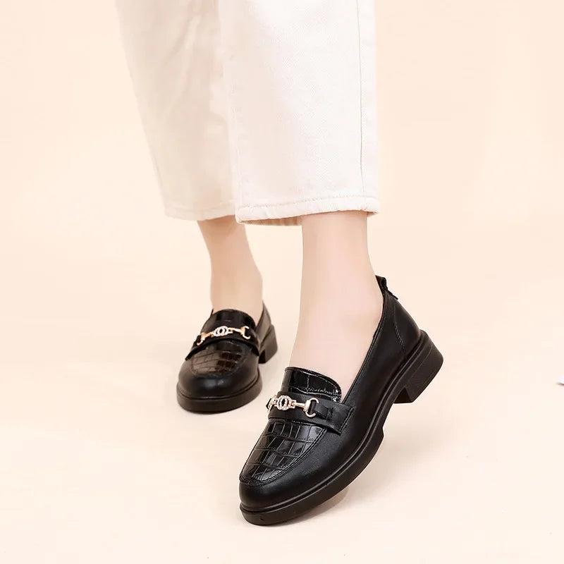 Mocassin a boucle