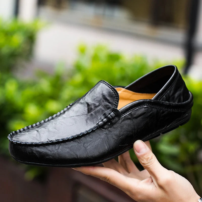 Mocassin bateau homme