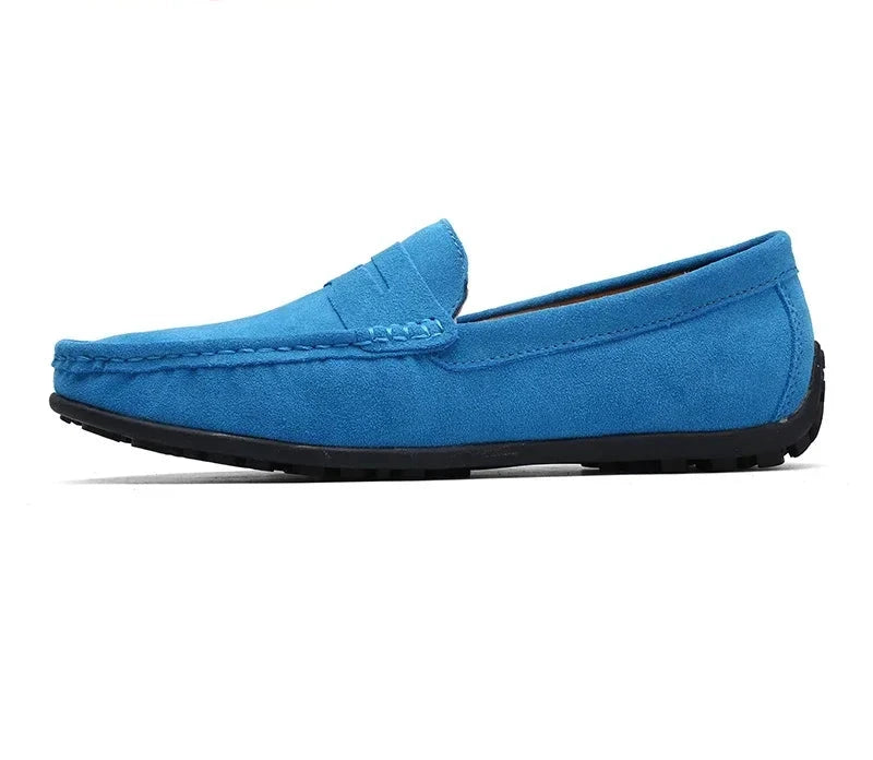 Mocassin beige homme
