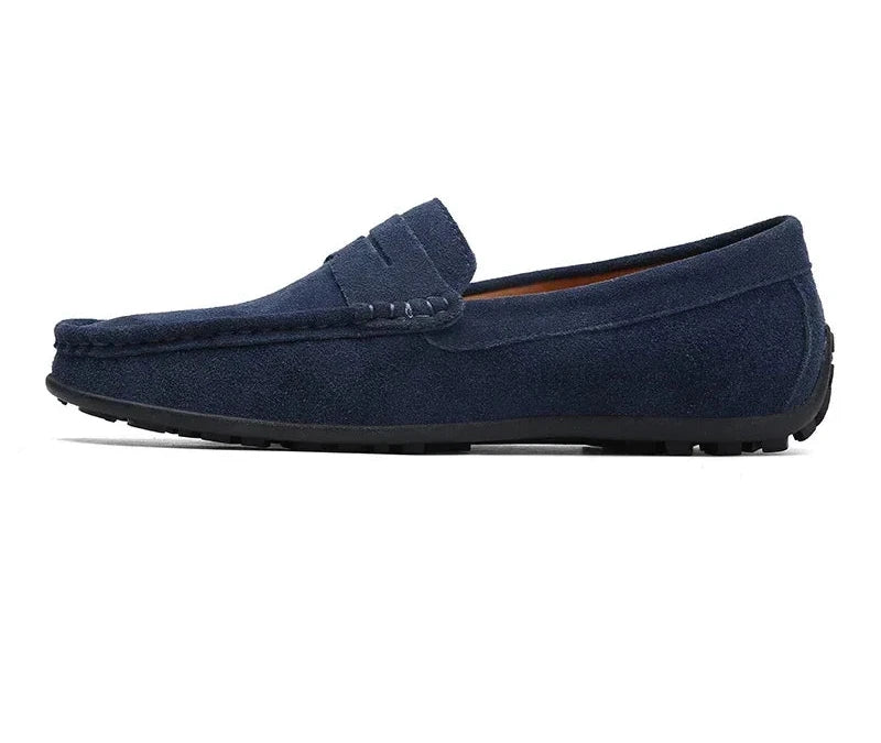 Mocassin beige homme