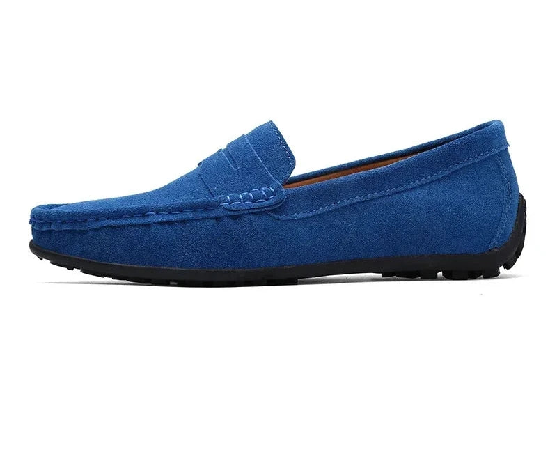 Mocassin beige homme