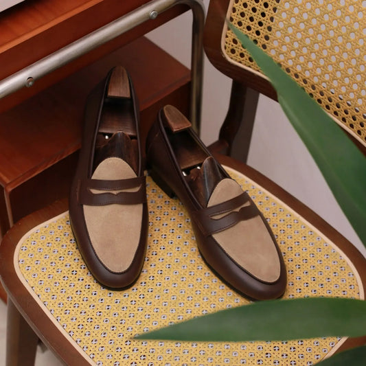 Mocassin italien luxe femme