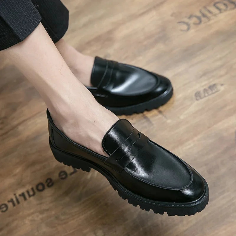 Mocassin commando homme