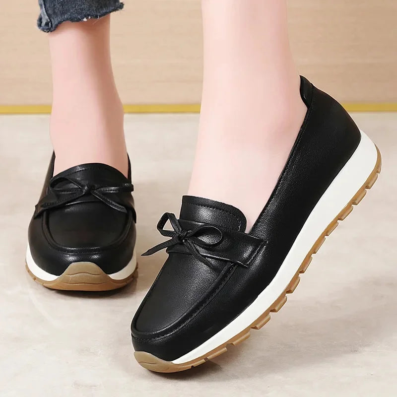Mocassin confort femme