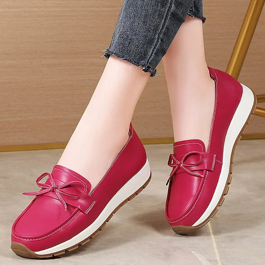 Mocassin confort femme