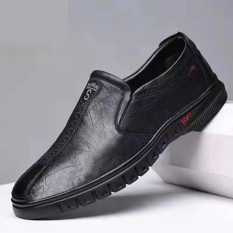 Mocassin cuir homme
