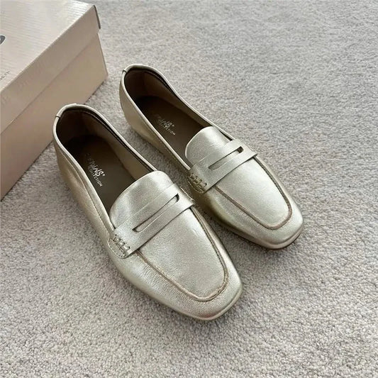 Mocassin dore