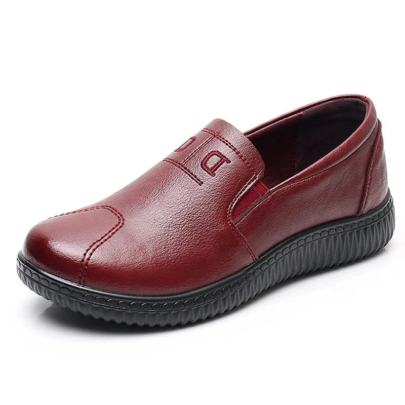 Mocassin femme marron