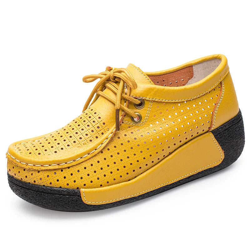 Mocassin femme cuir très souple