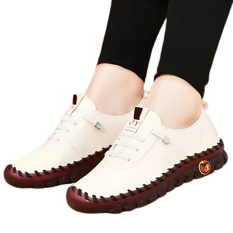 Mocassin femme lacet