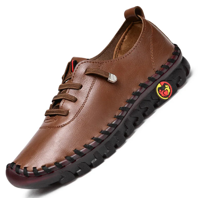 Mocassin femme lacet