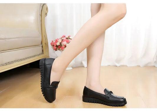 Mocassin femme luxe