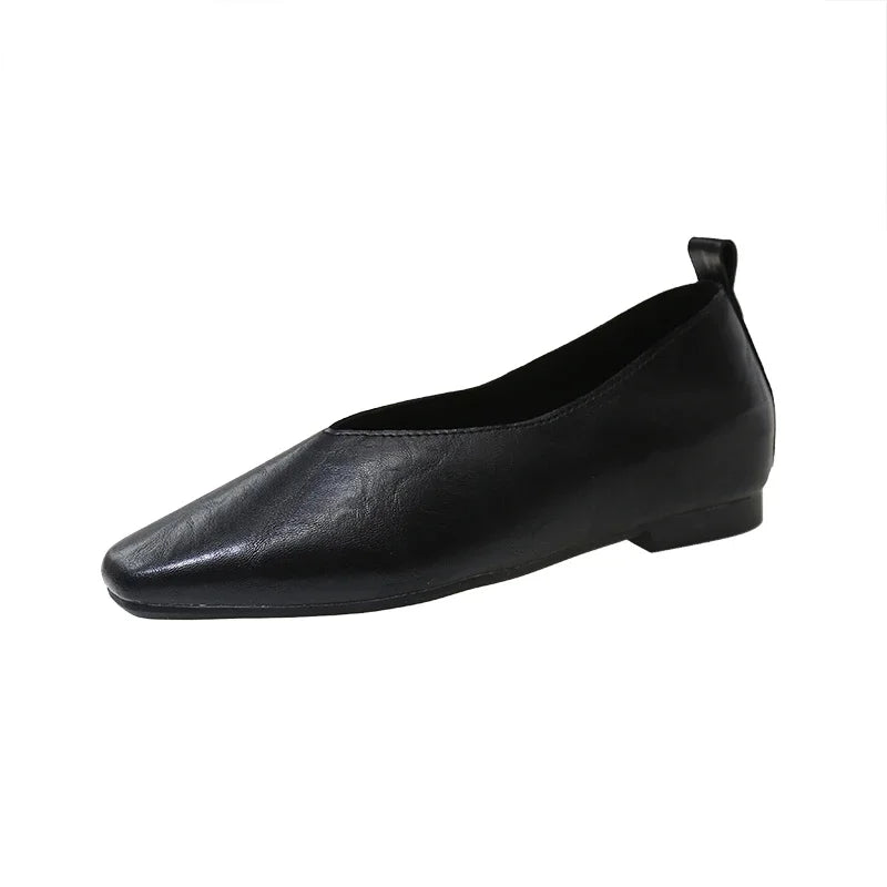 Mocassin femme doré