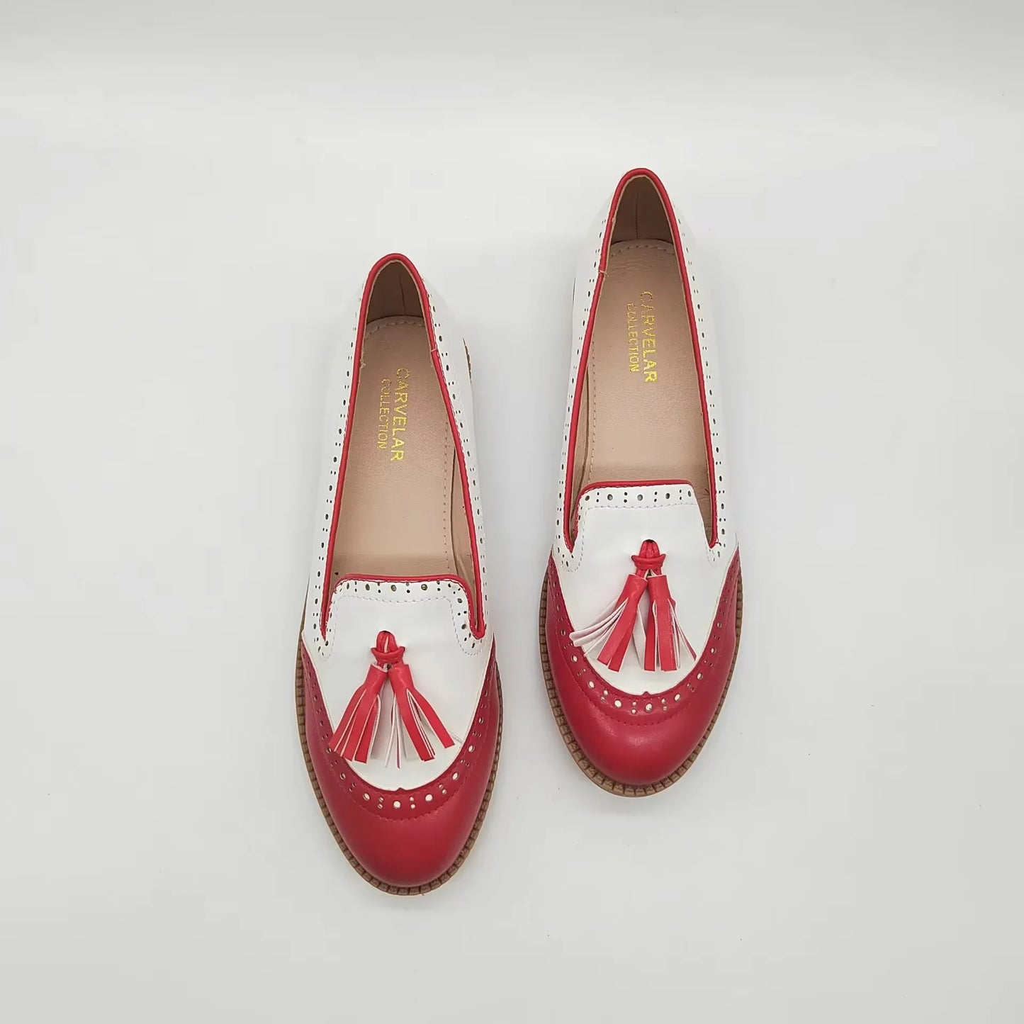 Mocassin femme pompon
