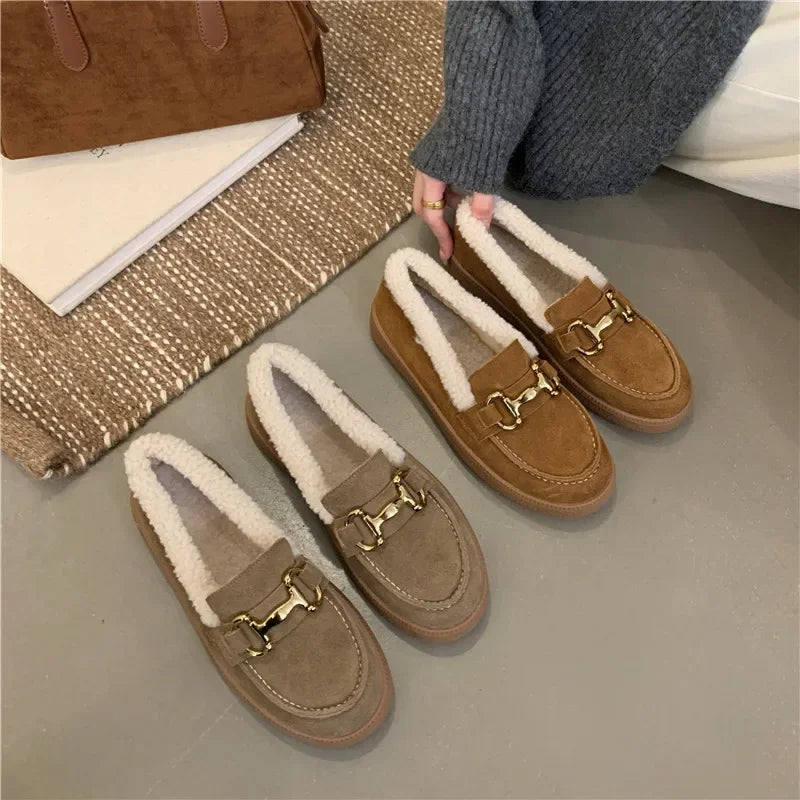 Mocassin fourré