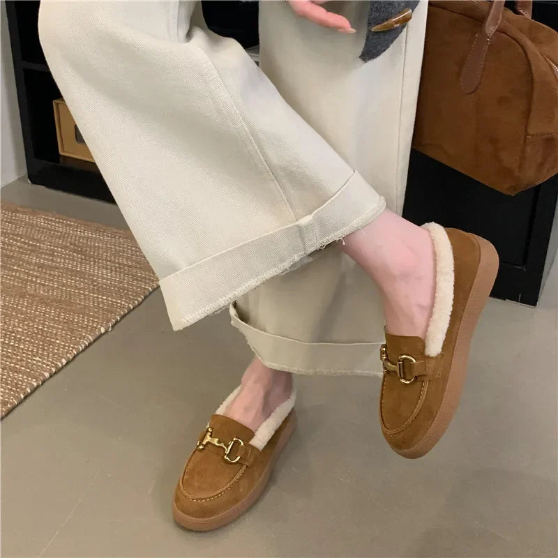 Mocassin fourré