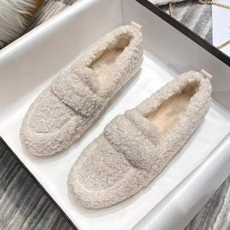Mocassin fourrure