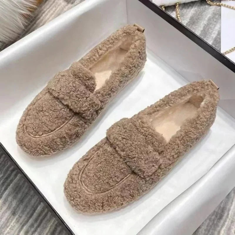 Mocassin fourrure