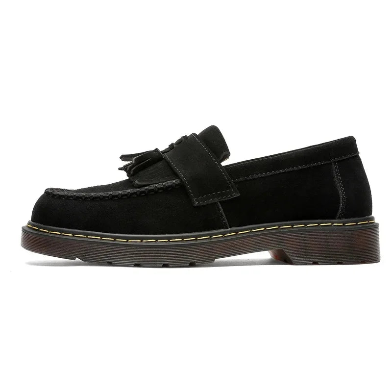 Mocassin frange femme