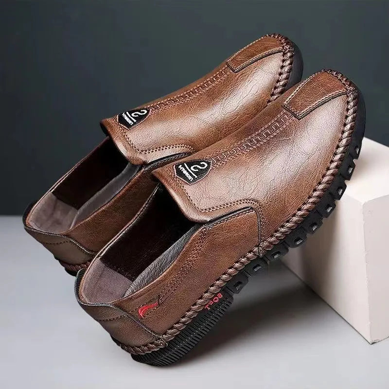 Mocassin homme marron