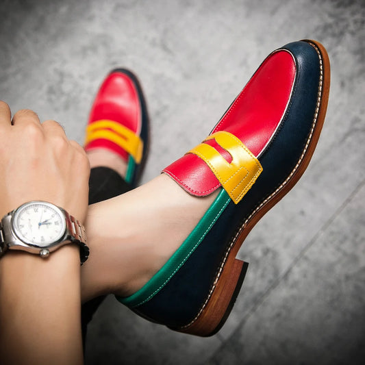 Mocassin italien homme