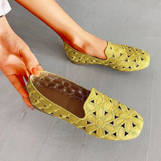 Mocassin jaune