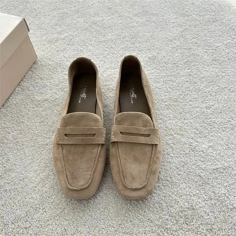 Mocassin dore