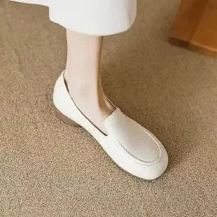 Mocassin large femme