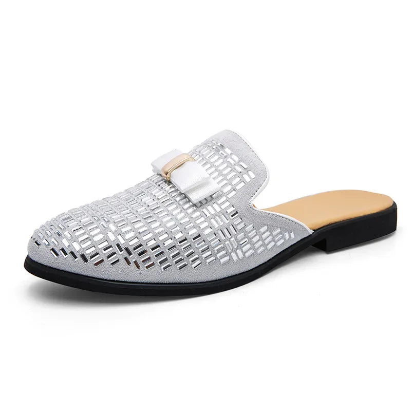 Mocassin mules homme