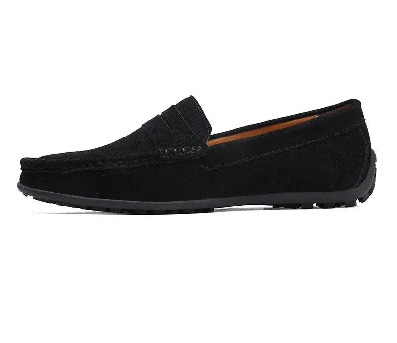 Mocassin beige homme