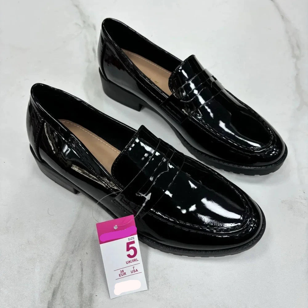 mocassin rose poudré femme