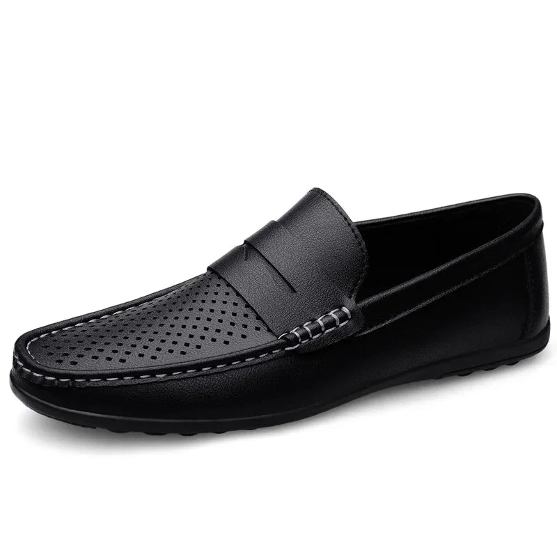 Mocassin blanche