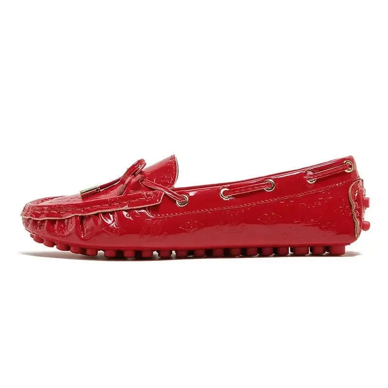 Mocassin picot femme