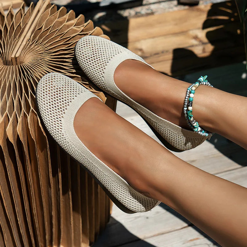 Mocassin souple femme
