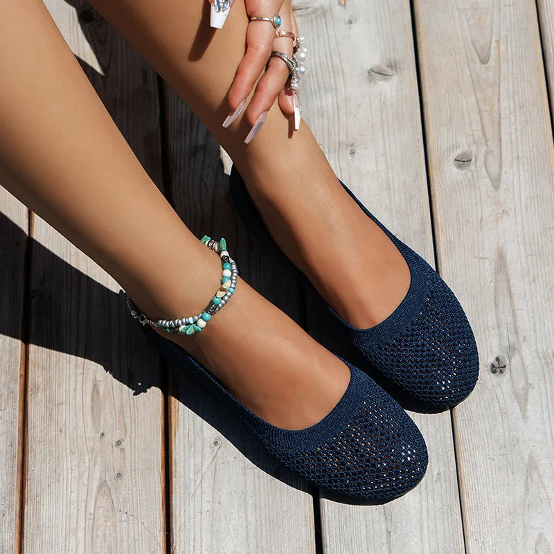 Mocassin souple femme