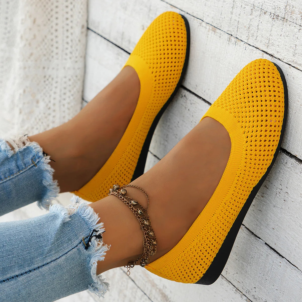 Mocassin souple femme