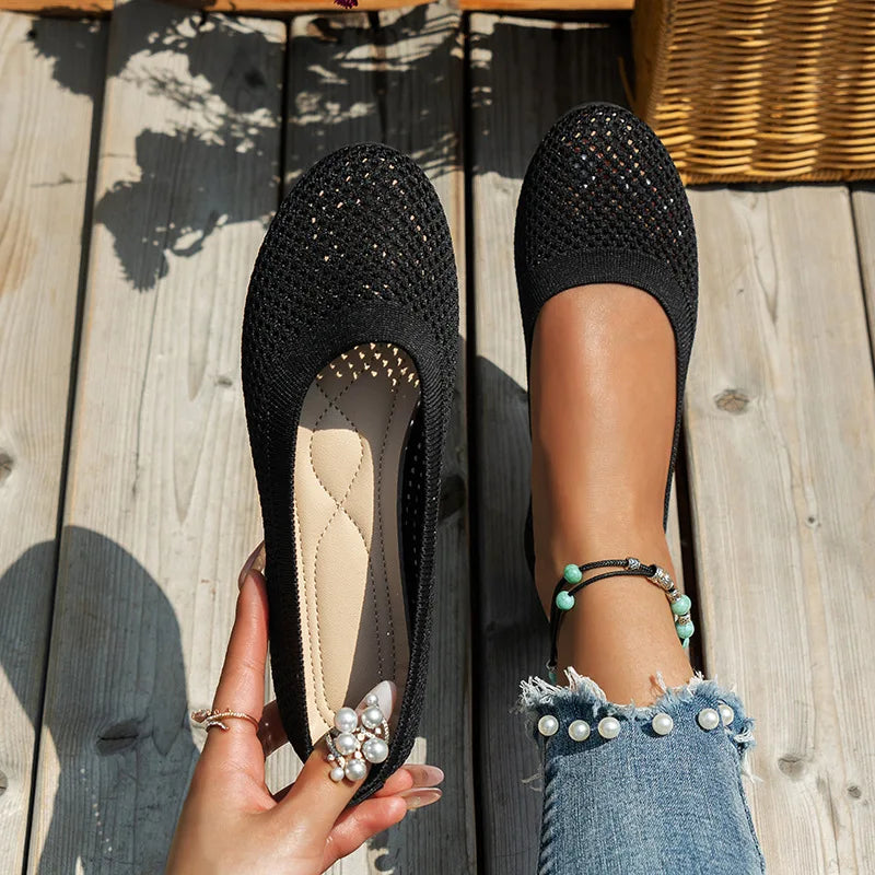 Mocassin souple femme