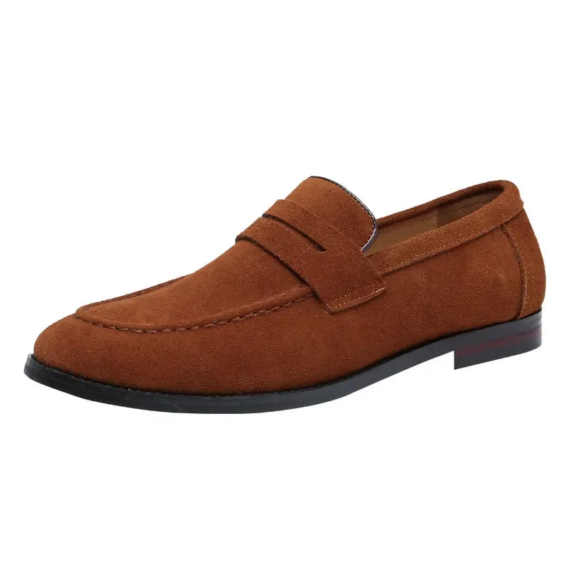Mocassin suede homme
