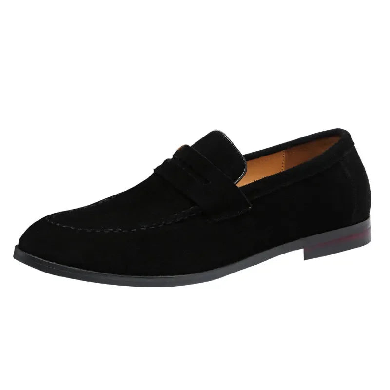 Mocassin suede homme